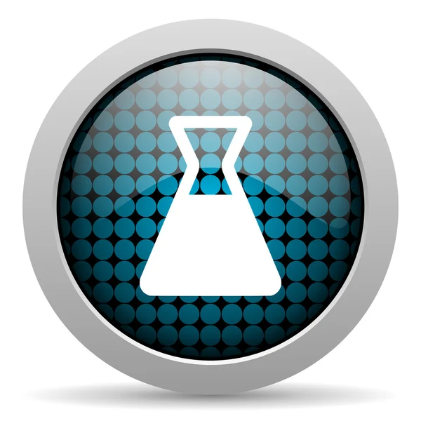 Chemistry glossy icon — Stock Photo, Image