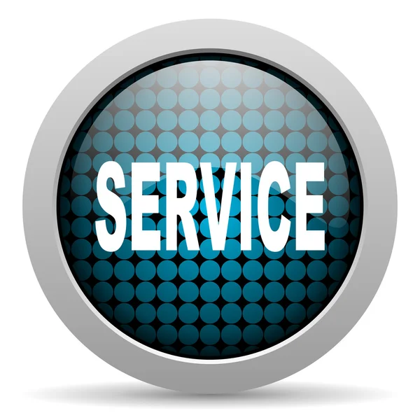 Service glossy icon — Stock Photo, Image