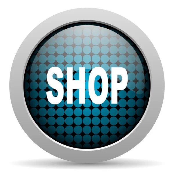 Shop blanka ikonen — Stockfoto
