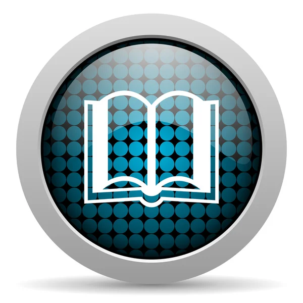 Book glossy icon — Stock Photo, Image