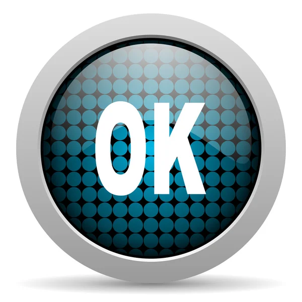 Ok icono brillante —  Fotos de Stock