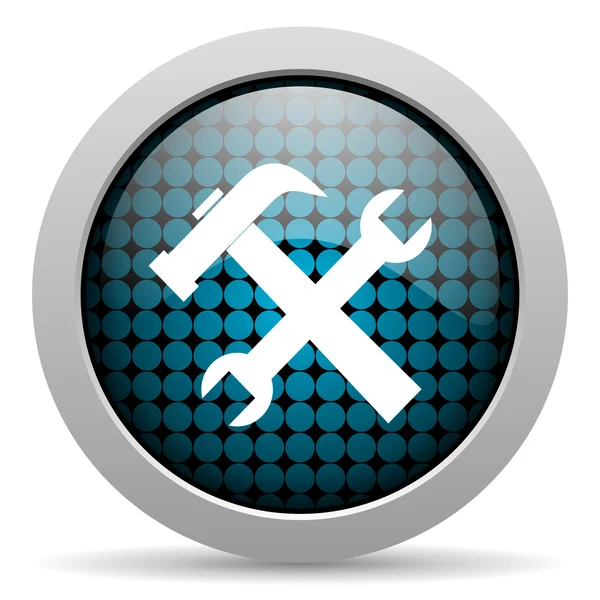 Tools glossy icon — Stock Photo, Image