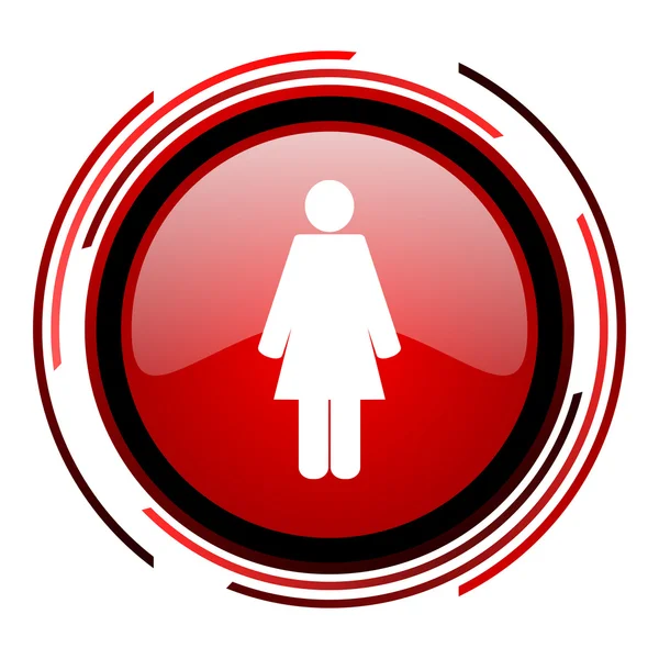 Woman icon — Stock Photo, Image