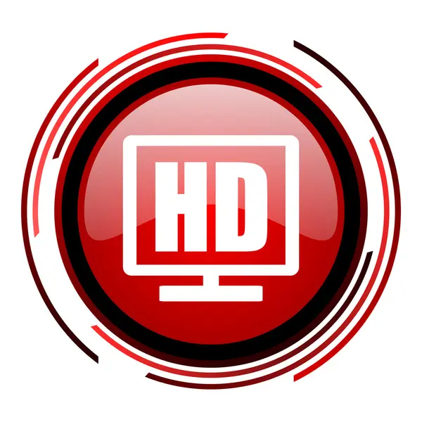 Icono de pantalla HD —  Fotos de Stock