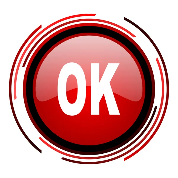 Ok icon — Stock Photo, Image