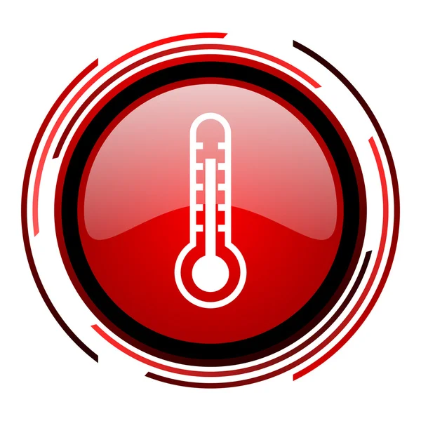 Ikon termometer — Stok Foto