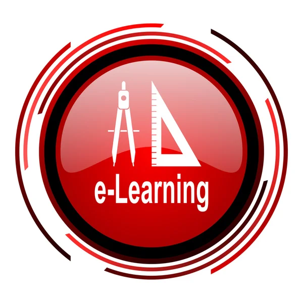 E-learning icon — Stock Photo, Image