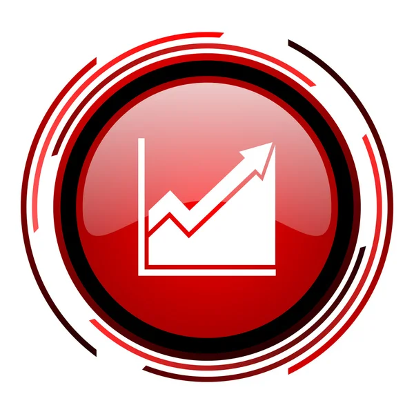 Histogram icon — Stock Photo, Image