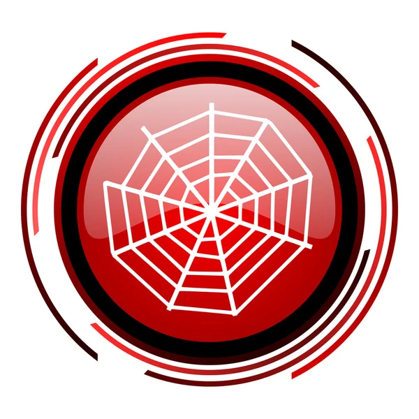 Spinnennetz-Symbol — Stockfoto