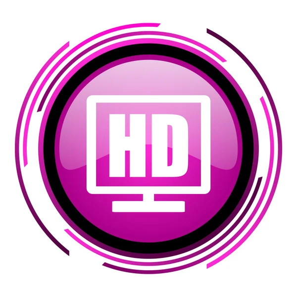 Icono de pantalla HD — Foto de Stock