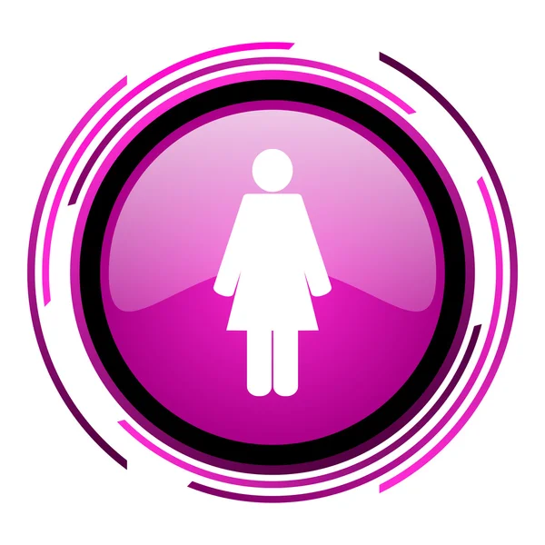 Woman icon — Stock Photo, Image