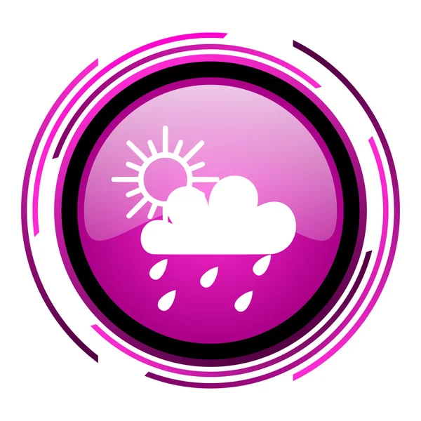 Předpověď počasí ikona — Stock fotografie
