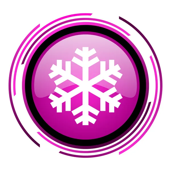 Snowflake icon — Stock Photo, Image