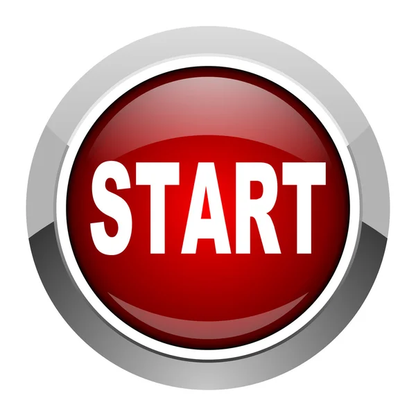 Start icon — Stock Photo, Image