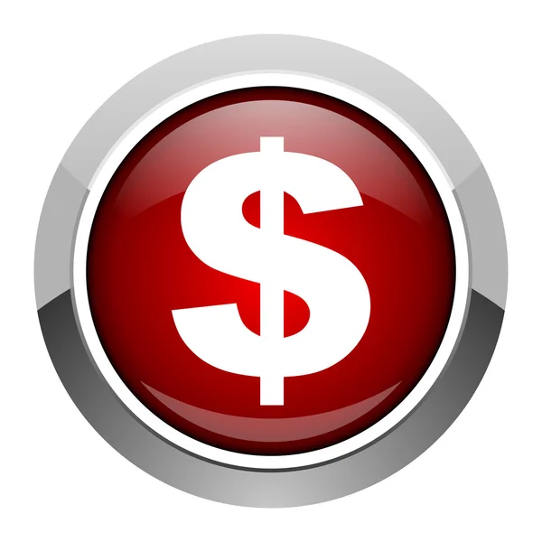 Us dollar icon — Stock Photo, Image
