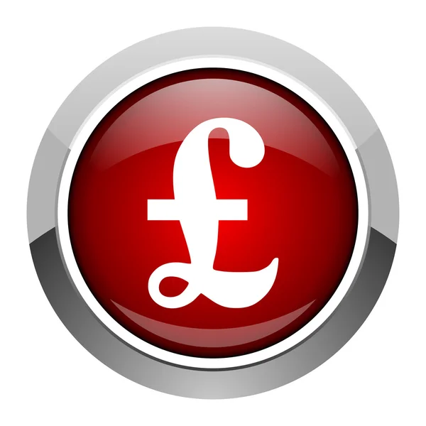 Pound icon — Stock Photo, Image