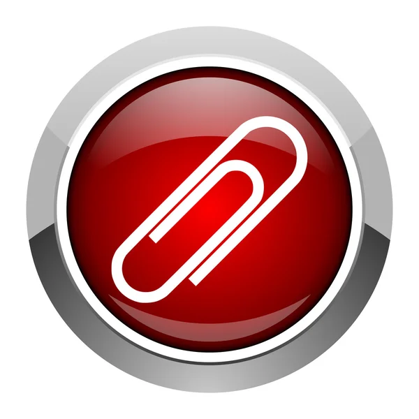 Paper clip icon — Stock Photo, Image