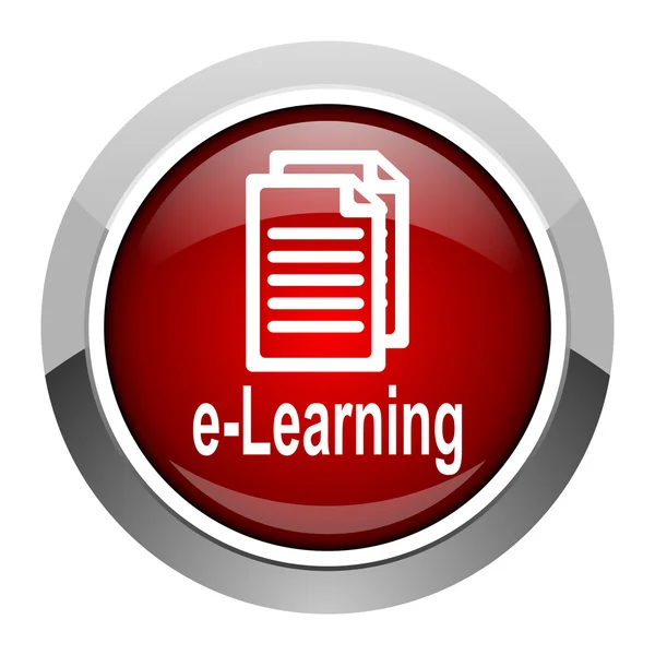 E-학습 아이콘 — 스톡 사진