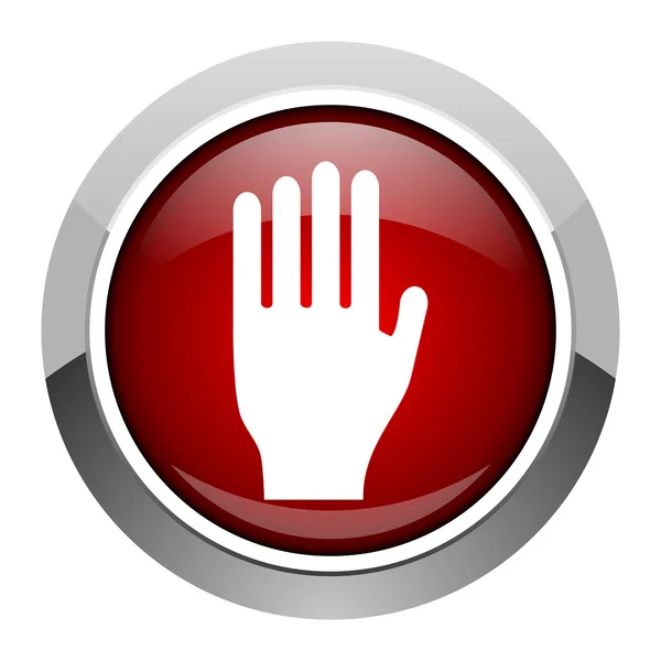 Stop icon — Stock Photo, Image