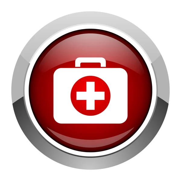 First aid kit icon — Stock Photo, Image