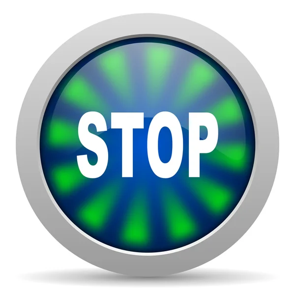 Stop pictogram — Stockfoto