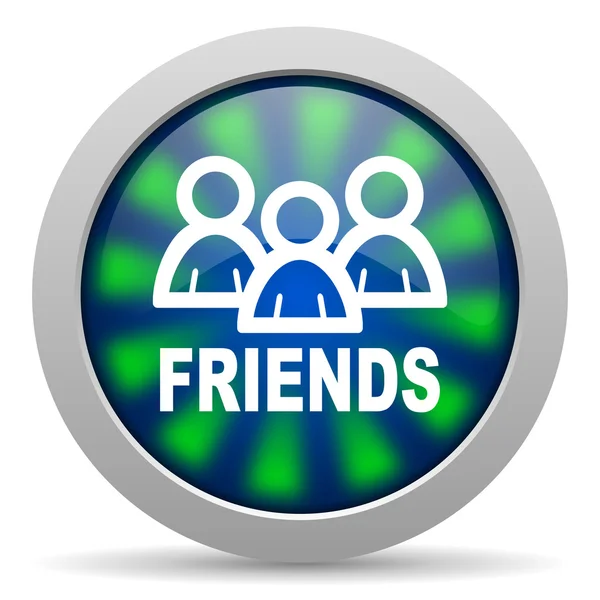 Freunde-Ikone — Stockfoto