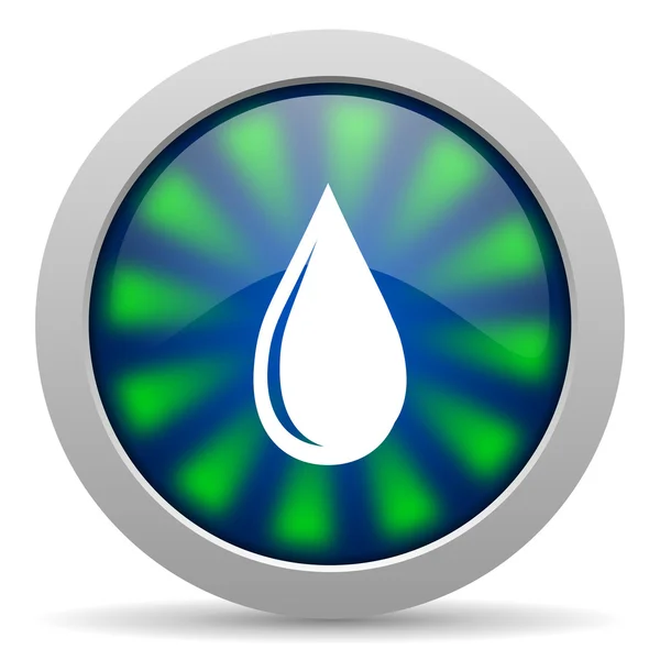 Water drop icon — Stock Photo, Image