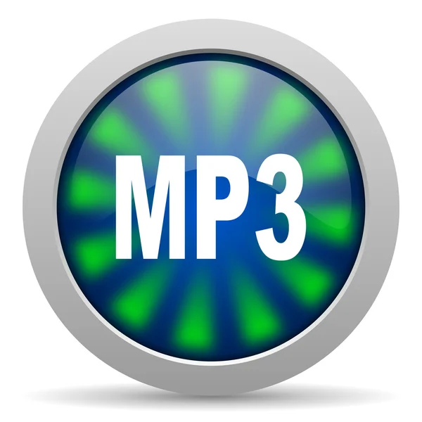 Icona Mp3 — Foto Stock