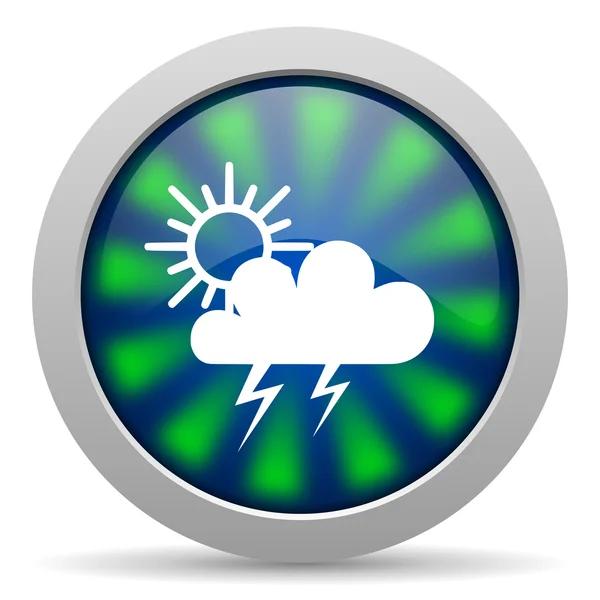 Wettervorhersage-Symbol — Stockfoto