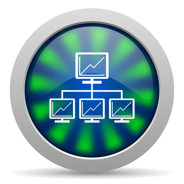 Netwerkpictogram — Stockfoto