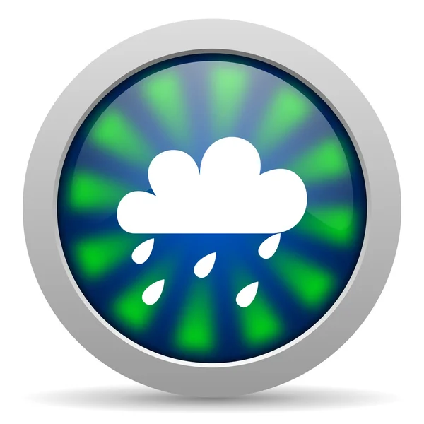 Väderprognos ikonen — Stockfoto