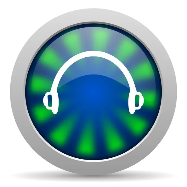 Headphones icon — Stock Photo, Image