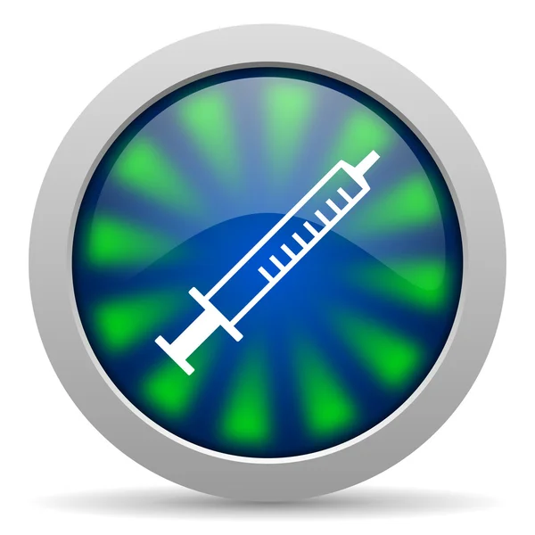 Syringe icon — Stock Photo, Image