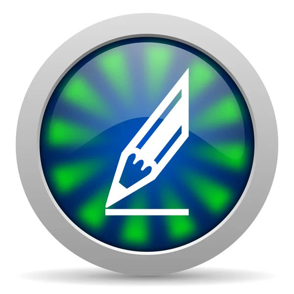 Draw icon — Stock Photo, Image