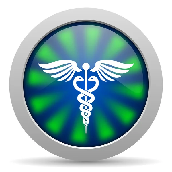 Caduceus icon — Stock Photo, Image