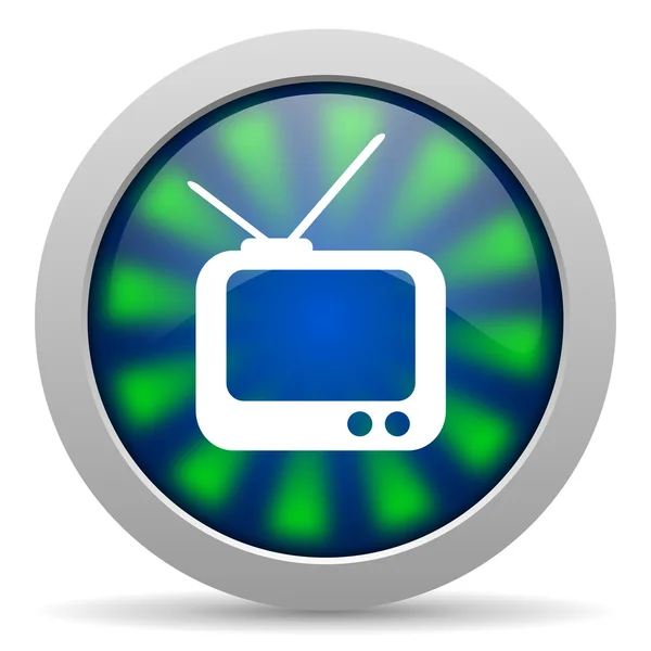 Tv icon — Stock Photo, Image