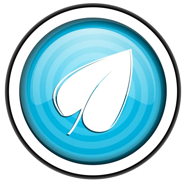 Leaf icon — Stock Photo, Image