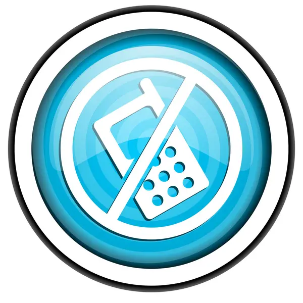 No phones icon — Stock Photo, Image