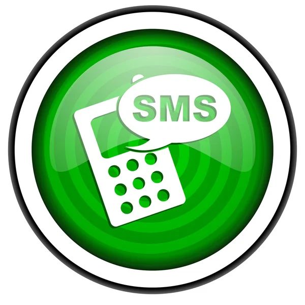 Ícone sms — Fotografia de Stock