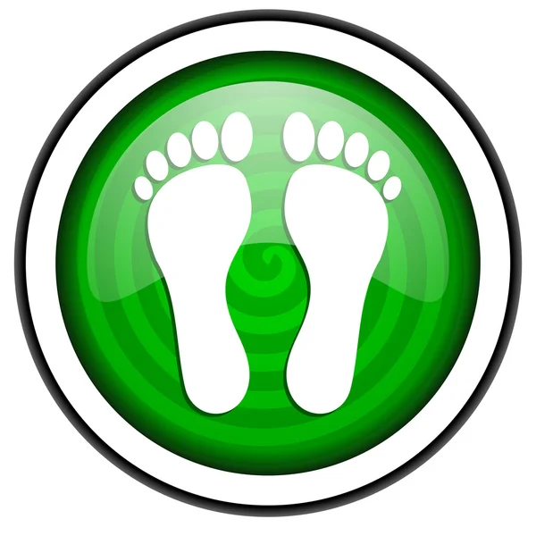 Footprint icon — Stock Photo, Image