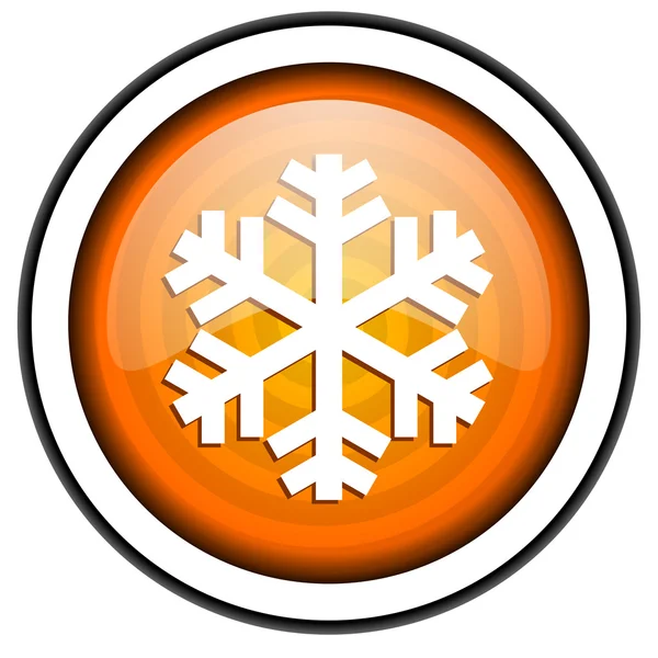 Sneeuwvlok pictogram — Stockfoto