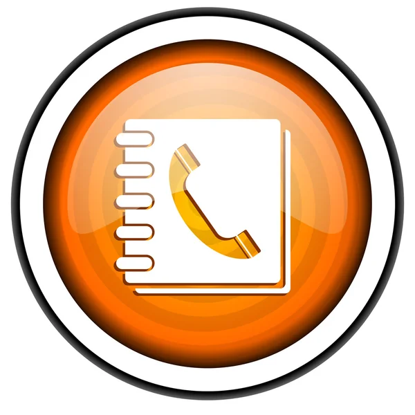 Phonebook icon — Stock Photo, Image