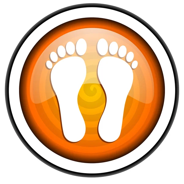 Footprint icon — Stock Photo, Image