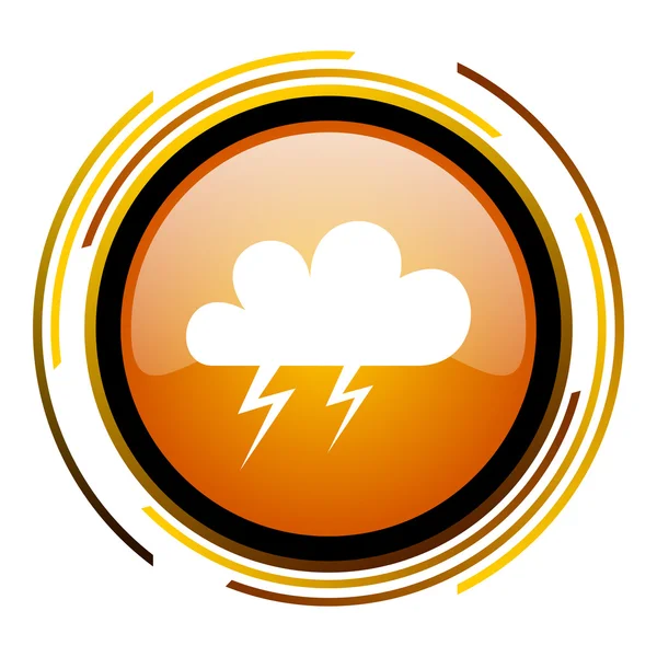 Prognoza pogody ikona — Zdjęcie stockowe