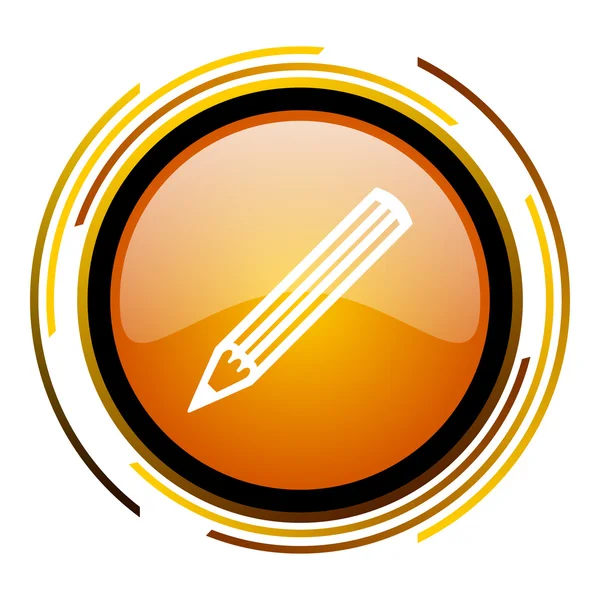 Pencil icon — Stock Photo, Image