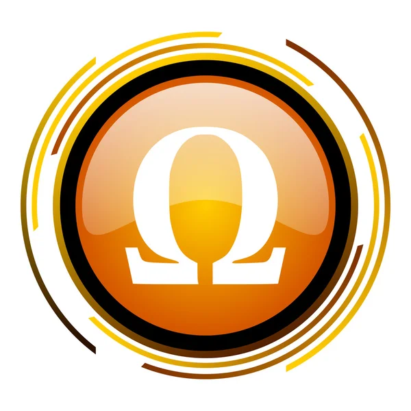 Omega pictogram — Stockfoto