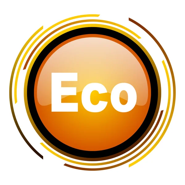 Icono ecológico — Foto de Stock