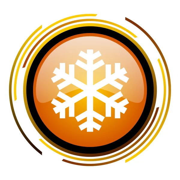 Snowflake icon — Stock Photo, Image