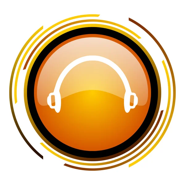 Headphones icon — Stock Photo, Image