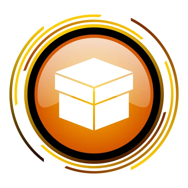 Box icon — Stock Photo, Image